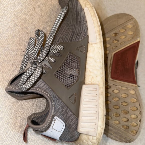 Adidas NMD XR1 Gray with Light Pink Accents - US Women's Size 8 (Fits like 8.5) - Picture 9 of 16